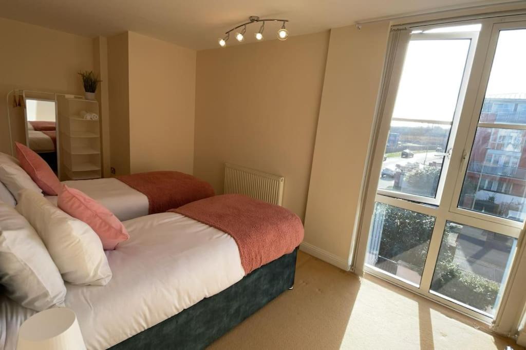 City Centre Free Parking And Wifi Sleeps 6 Apartment Leicester Exterior photo